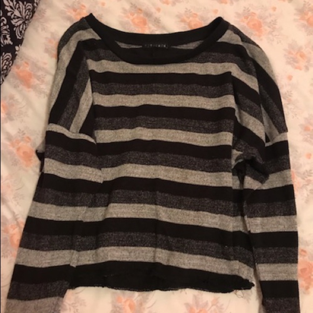 cropped sweater